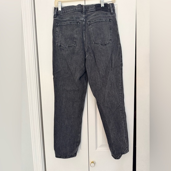 Abercrombie & Fitch The Mom High Rise Black Jeans - Picture 5 of 6